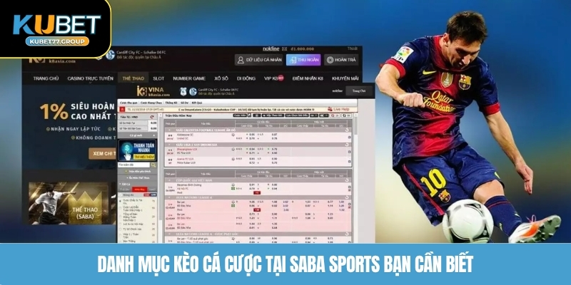 Danh mục kèo cá cược tại Saba Sports bạn cần biết